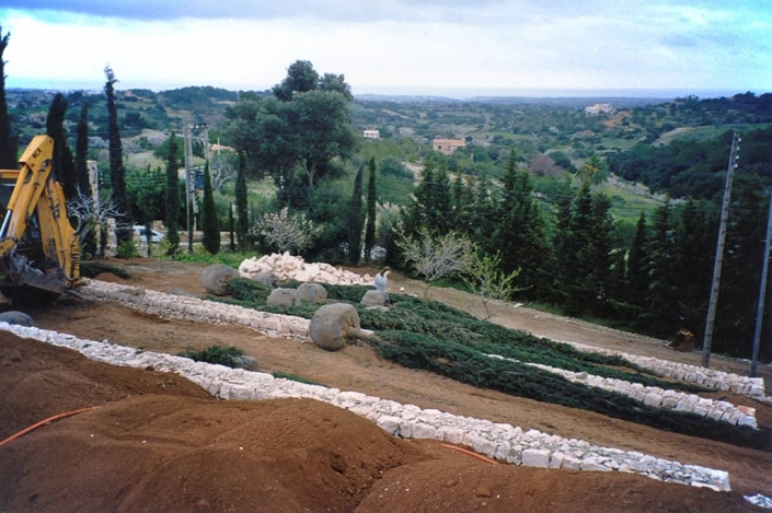 Landscaping project of Maria Sagreras in finca Es Turó - Mallorca - Viveros Pou Nou