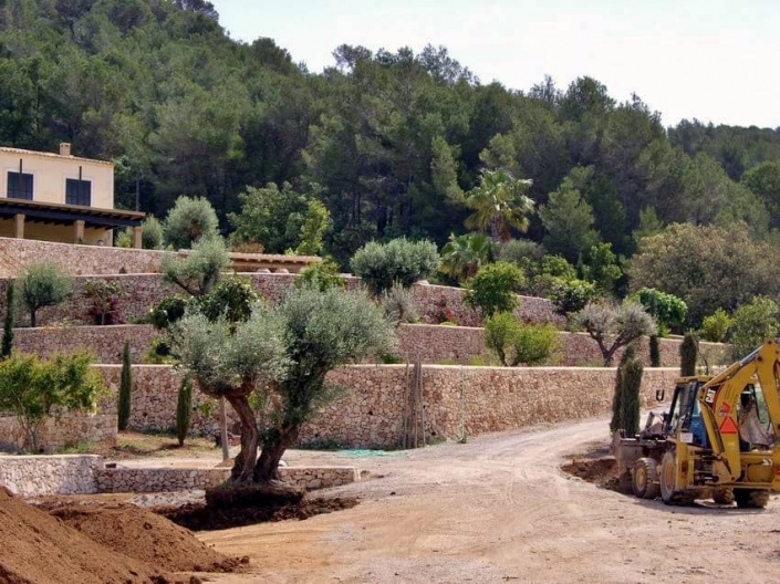 Landscaping project by Garden Center Viveros Pou Nou in Es Carritxó - Mallorca