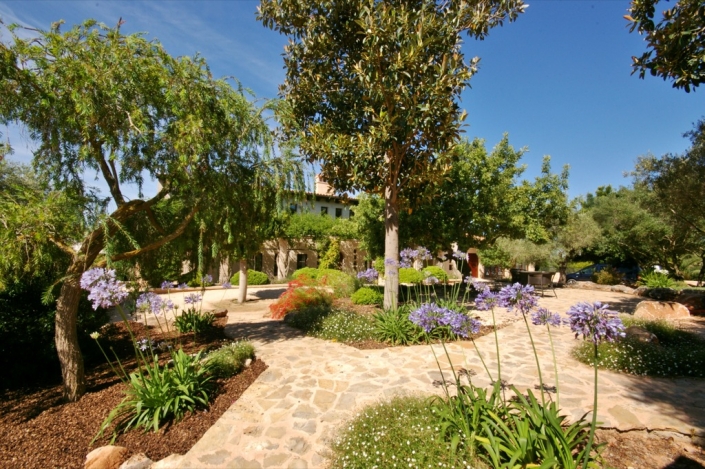 Diseño jardín en finca Consolació - Mallorca - Viveros Pou Nou