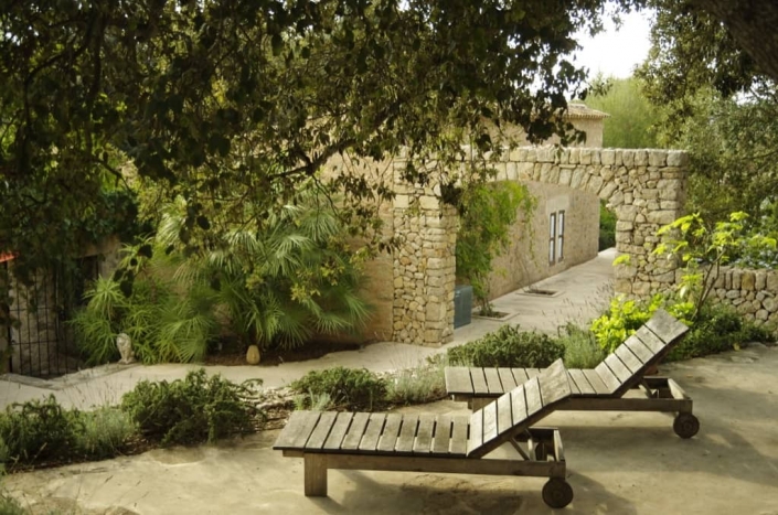 Details of garden in finca Son Font - Mallorca - Garden Center Viveros Pou Nou